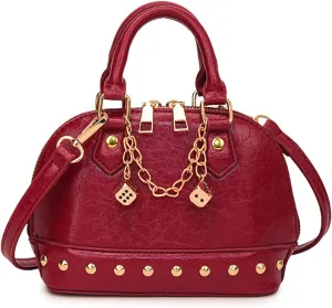 Y2K Shoulder Bag for Women - Cute Crossbody and Top-Handle Purses with Dice Decoration for Everyday Use