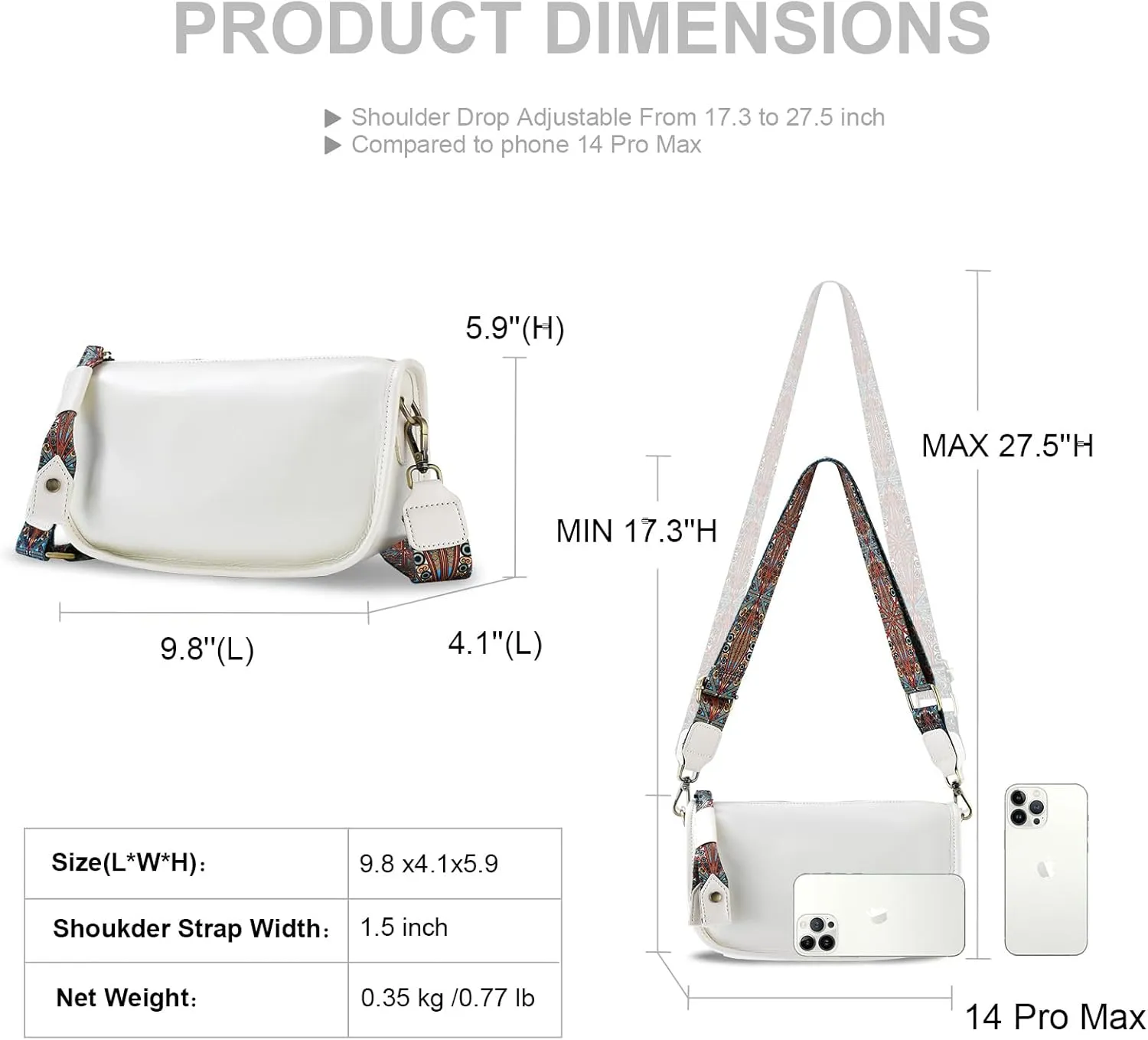 Yonami Genuine Leather Crossbody Bags for Women - Crossbody Bags for Women Trendy - leather Small Purses for Women