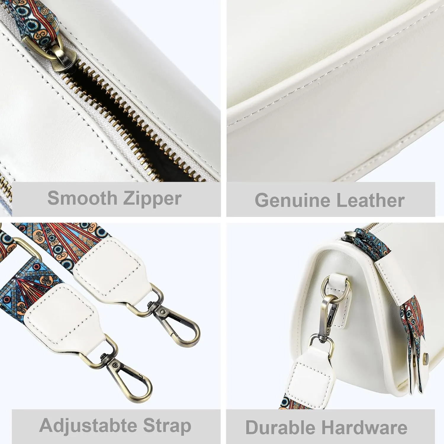 Yonami Genuine Leather Crossbody Bags for Women - Crossbody Bags for Women Trendy - leather Small Purses for Women