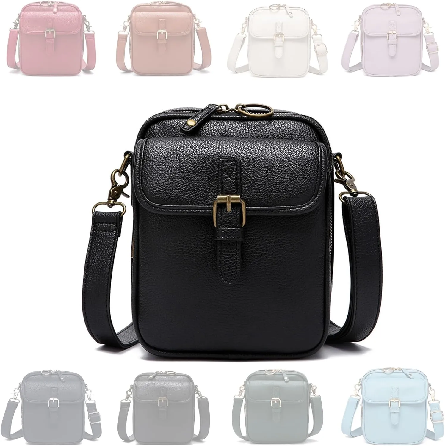 Zealburst Crossbody Leather Bag, Collaborateam Urvashi Tojoyride Collaboration Shoulder Bags for Women Travel