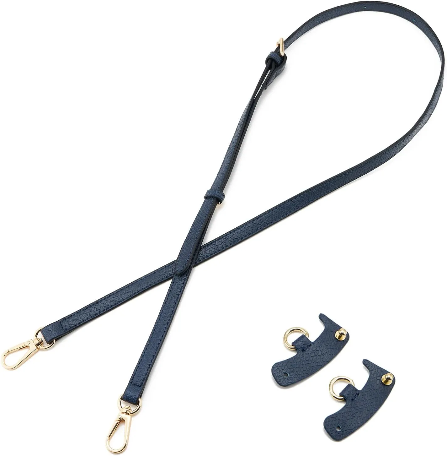 ZOOEASS Leather Purse Strap Replacement Bag Straps for Longchamp Handbags Women Leather Crossbody Shoulder Strap Adjustable