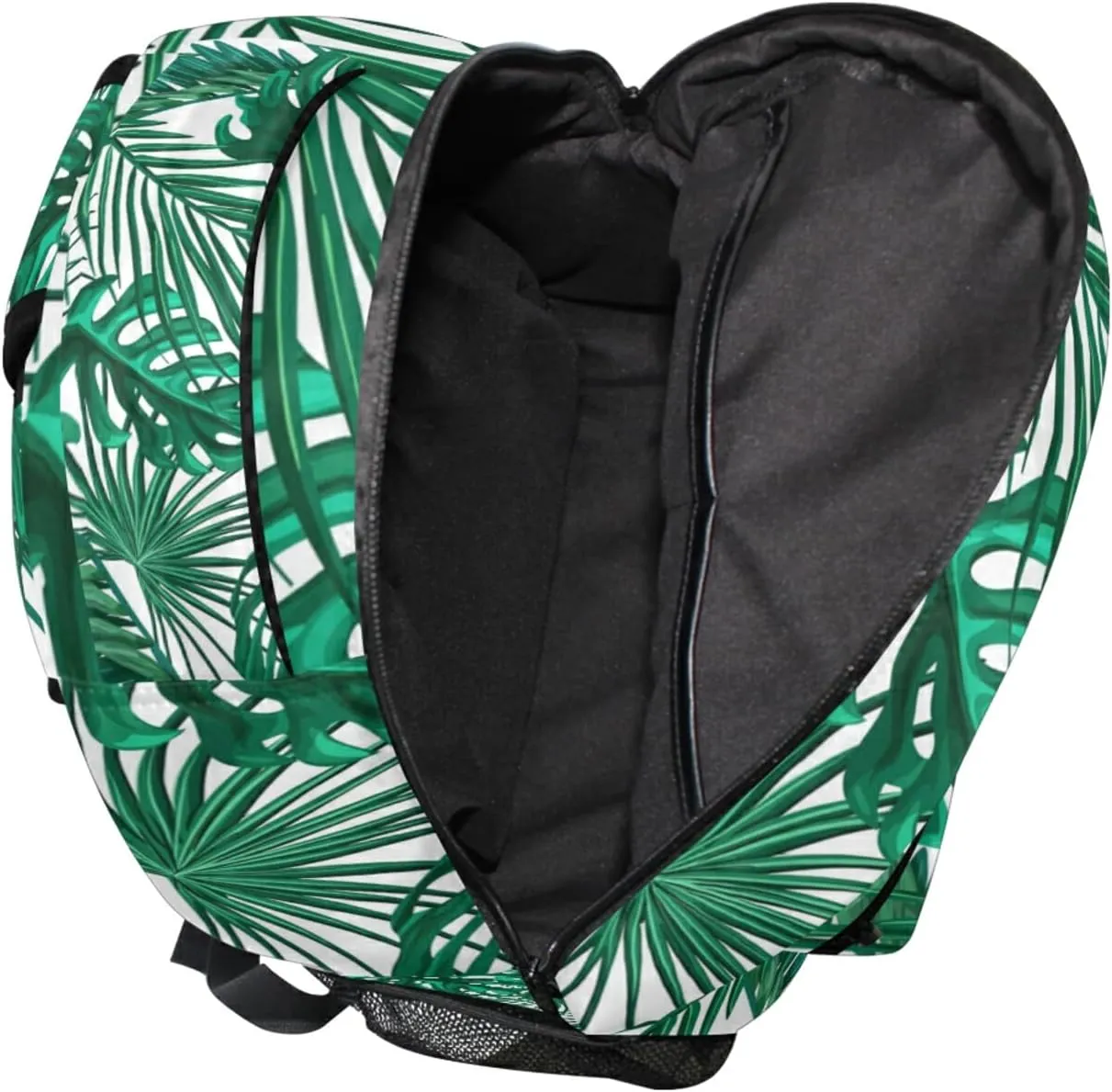 ZZKKO Palm Leave Computer Backpacks Book Bag Travel Hiking Camping Daypack
