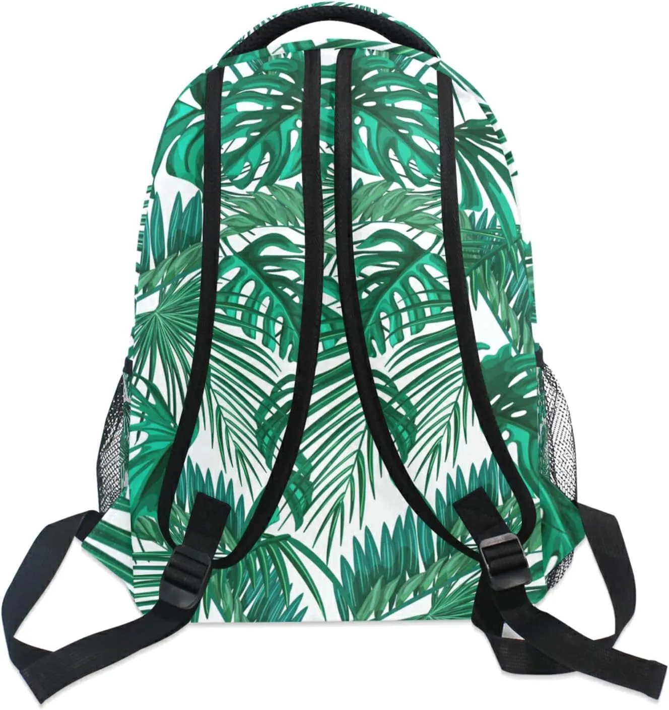 ZZKKO Palm Leave Computer Backpacks Book Bag Travel Hiking Camping Daypack